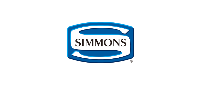 SIMMONS（ブランドロゴ）